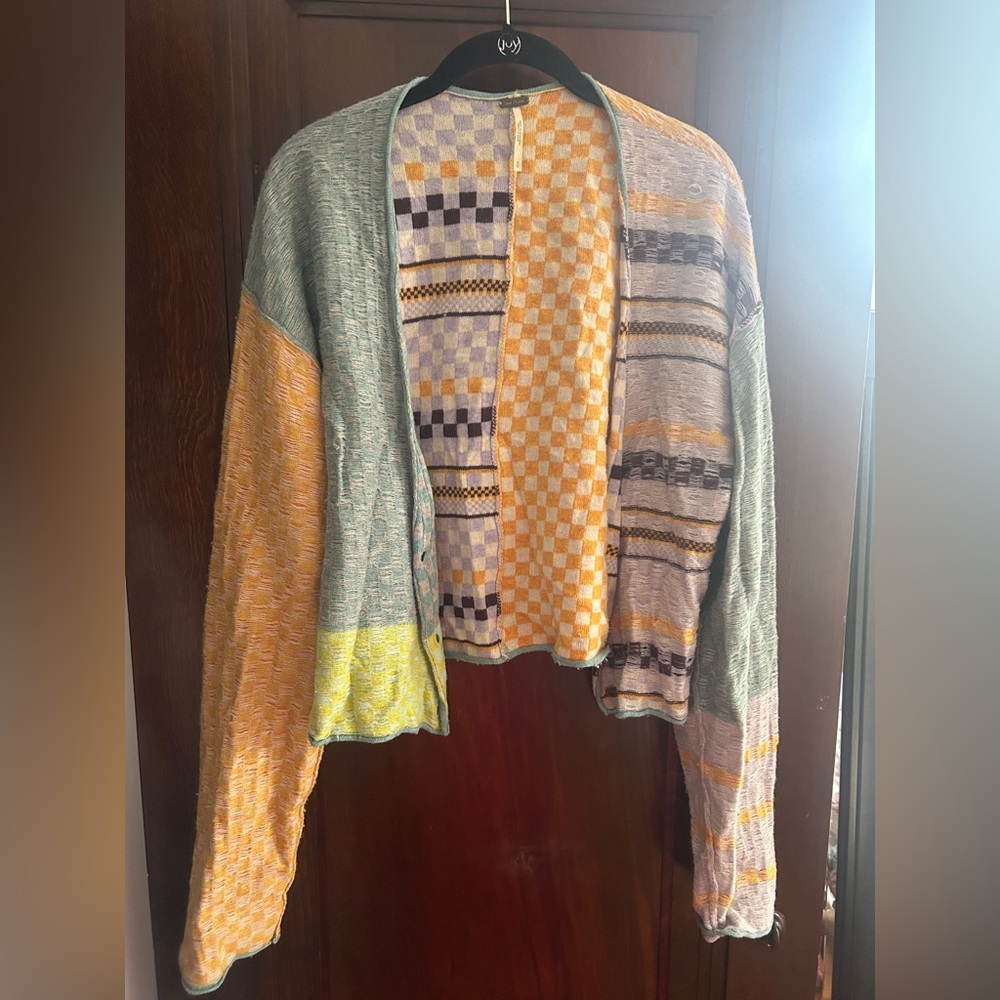 Free People Multicolor Patterned Sweater